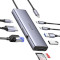 Порт-реплікатор UGREEN CM498 9-in-1 USB-C Hub with HDMI, 2xUSB-C, 2USB3.0, LAN, TF/SD, PD 100W (15375)