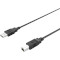 Кабель HP USB2.0 AM/BM 1.5м Black (DHC-PT100-1.5M)