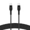 Кабель BELKIN Boost Up Charge Pro Flex USB-C to USB-C 1м Black (CAB011BT1MBK)