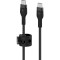 Кабель BELKIN Boost Up Charge Pro Flex USB-C to USB-C 1м Black (CAB011BT1MBK)