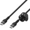 Кабель BELKIN Boost Up Charge Pro Flex USB-C to USB-C 1м Black (CAB011BT1MBK)