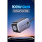 Зарядний пристрій UGREEN CD270 DigiNest Pro 100W 3xUSB-C, 1xUSB-A, 2xAC, PD3.0, QC4+ Desktop Charger Black (60167)