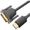 Кабель VENTION HDMI - DVI v1.4 3м Black (ABFBI)