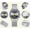 Годинник SINOBI 9814 Creative Design Quartz Watch Silver (11S 9814 G01)