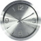 Настінний годинник TECHNOLINE 634911 Metal Silver