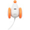 Интерактивная игрушка для котов CHEERBLE Wicked Mouse White/Orange (C0821-WHOR)