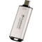 Портативний SSD диск TRANSCEND ESD300 2TB USB3.1 Gen2 Silver (TS2TESD300S)