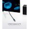 Кабель-удлинитель VENTION Flat USB AM/AF 3.0 Extension Cable 1м Black (VAS-A13-B100)