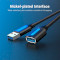 Кабель-удлинитель VENTION USB 3.0 AM/AF Extension Cable 3м Black (CBHBI)