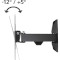 Крепление настенное для ТВ HAMA Fullmotion TV Wall Bracket 1 Star 19"-48" Black (00118100)