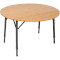 Кемпінговий стіл BO-CAMP Poundbury Round 90x90см Brown (1404656)
