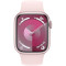 Смарт-годинник APPLE Watch Series 9 GPS 45mm Pink Aluminum Case with Light Pink Sport Band S/M (MR9G3QP/A)