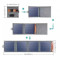 Портативная солнечная панель SolarPanel 14W (B417)