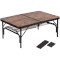 Кемпінговий стіл BO-CAMP Decatur 90x60см Black/Wood (1404200)