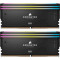 Модуль пам'яті CORSAIR Dominator Titanium RGB Black DDR5 6000MHz 32GB Kit 2x16GB (CMP32GX5M2B6000C30)