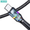 Кабель USAMS US-SJ537 U76 Type-C to Type-C 100W PD Fast Charging & Data Cable 1.2м Black (SJ537USB01)