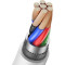 Кабель USAMS US-SJ622 U84 Type-C 3A Charging & Data Cable 0.5м White (SJ622USB01)