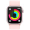 Смарт-годинник APPLE Watch Series 9 GPS 41mm Pink Aluminum Case with Light Pink Sport Loop (MR953QP/A)