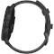 Смарт-часы GARMIN Venu 3 45mm Slate Stainless Steel Bezel with Black Case and Black Leather Band (010-02784-52)