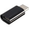 Адаптер OTG USB3.1 Type-C/Micro-USB Black (S0625)