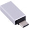 Адаптер OTG USB3.1 Type-C/USB AF Silver (S0673)