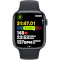 Смарт-годинник APPLE Watch Series 9 GPS 45mm Midnight Aluminum Case with Midnight Sport Band S/M (MR993QP/A)
