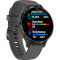 Смарт-часы GARMIN Venu 3S 41mm Slate Stainless Steel Bezel with Pebble Gray Case and Silicone Band (010-02785-00/50)