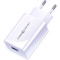 Зарядное устройство USAMS US-CC083 T22 Single USB QC3.0 Travel Charger White (CC83TC01)