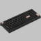 Клавіатура бездротова FL ESPORTS FL980 V2 Kailh MX Cool Mint Switch Black Carbon Olivia