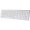 Клавиатура беспроводная OFFICEPRO SK1550 White