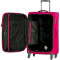 Валіза SWISSBRAND Silkeborg M Fuchsia/Light Gray 75л