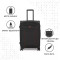 Чемодан SWISSBRAND Perth S Black 39л