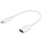 Адаптер OTG USB 2.0 Type-C to USB AF White (S0678)