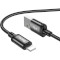Кабель HOCO X91 Radiance USB-A to Lightning PD 20W 3м Black