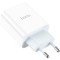 Зарядний пристрій HOCO C97A 1xUSB-A, 1xUSB-C, PD20W, QC3.0 White (6931474766076)