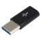 Адаптер OTG LAPARA USB CM/Micro-BF Black (LA-TYPE-C-MICROUSB-ADAPTOR BLACK)