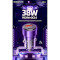 Автомобильное зарядное устройство BOROFONE BZ20 Smart 1xUSB-A, 1xUSB-C, PD20W, QC3.0, 38W Transparent Purple (BZ20TP)