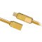 Кабель REMAX Gplex 3-in 1 USB-A to Lightning/Micro-USB/Type-C 1м Gold (RC-070TH-GD)