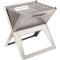 Гриль портативний розкладний BO-CAMP Notebook/Fire Basket Compact Silver (8108347)