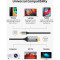 Кабель CABLETIME 4K 60Hz USB-C to DisplayPort 1м Black (CC10H)