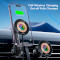 Автодержатель с беспроводной зарядкой ESSAGER Arpege Magnetic Wirless Car Charger with Phone Holder Black