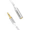 Кабель-подовжувач VENTION Audio Extension Cable mini-jack 3.5 мм 1.5м Silver (BHEIG)