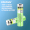 Акумулятор LIITOKALA Li-Ion 18650 3400mAh 3.7V 5A TipTop, micro-USB заряджання (LII-34B-USB)
