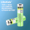 Аккумулятор LIITOKALA Li-Ion 18650 3400mAh 3.7V 5A TipTop, micro-USB зарядка (LII-34B-USB)