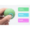 Интерактивный мячик для кошек CHEERBLE Ice Cream Ball Blue (C0419-C GREEN)