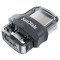 Флешка SANDISK Ultra Dual m3.0 32GB Black/Silver (SDDD3-032G-G46)