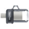 Флешка SANDISK Ultra Dual m3.0 32GB Black/Silver (SDDD3-032G-G46)