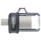 Флэшка SANDISK Ultra Dual m3.0 USB/Micro-B3.0 32GB Black/Silver (SDDD3-032G-G46)