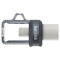 Флэшка SANDISK Ultra Dual m3.0 32GB Black/Silver (SDDD3-032G-G46)