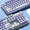 Клавиатура AULA F2088 Pro KRGD Blue Switch White/Violet (6948391234915)